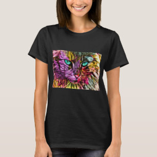 Höst löv konsthjälp i Kattunge T Shirt