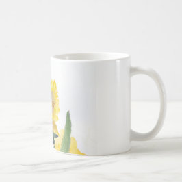 Höst löv längs kusten i New England Kaffemugg