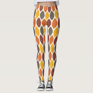 Höst löv leggings