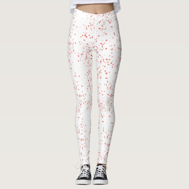Höst löv leggings (Framsida)