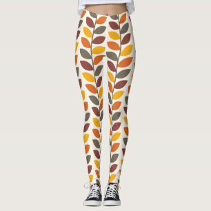 Höst löv leggings