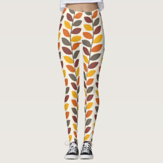 Höst löv leggings