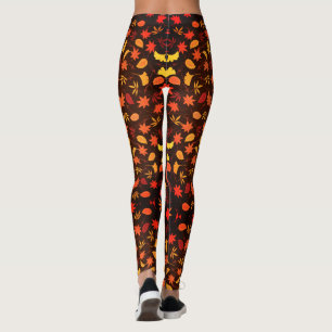 Höst löv Leggings