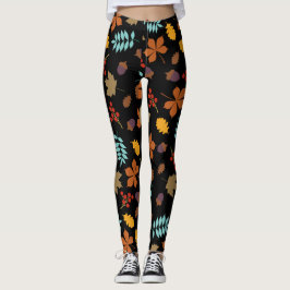 Höst löv Leggings