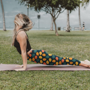 Höst löv leggings