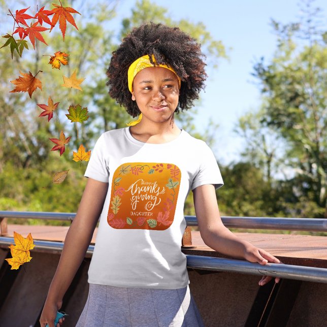 Höst löv Matching Family Reunion Thanksgiving T Shirt (Skapare uppladdad)