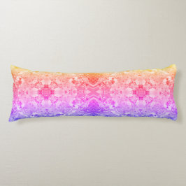 Höst löv Meditative Mandala art 3-kroppsbyggnad Kroppskudde