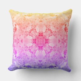 Höst löv Meditative Mandala art 3 Pillow Kudde