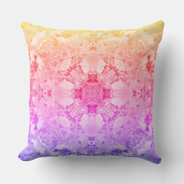 Höst löv Meditative Mandala art 3 Pillow Kudde (Framsida)
