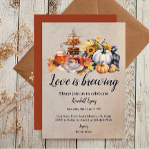 Höst löv Möhippa Tea Kärlek brinner