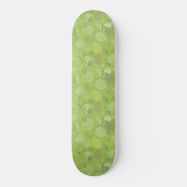 HÖST LÖV MÖNSTER 6 MINI SKATEBOARD BRÄDA 18,5 CM (Framsida)