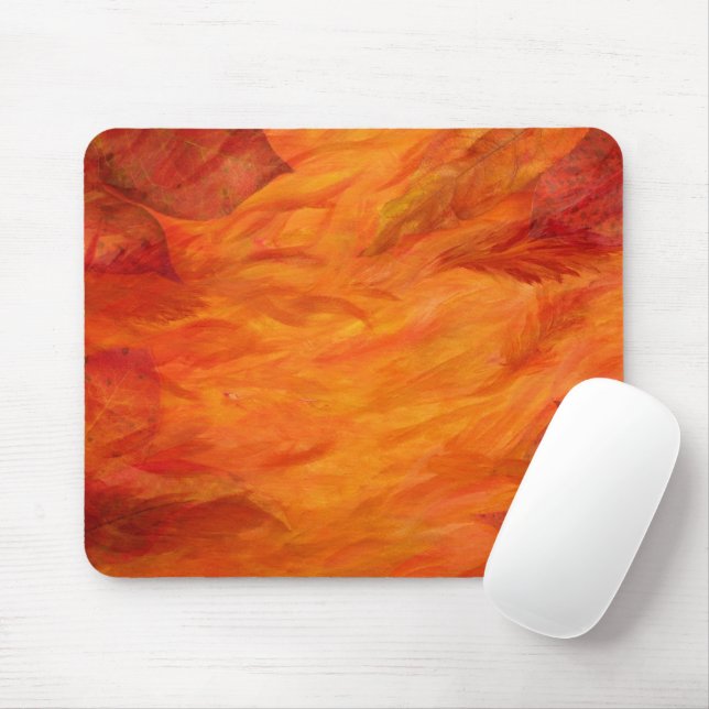 Höst löv Mousepad Musmatta (Med mus)