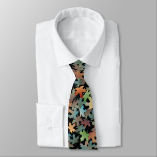 Höst löv Neck Tie Slips