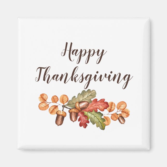 Höst löv och anpassningsbarna för städer magnet (Framsidan)