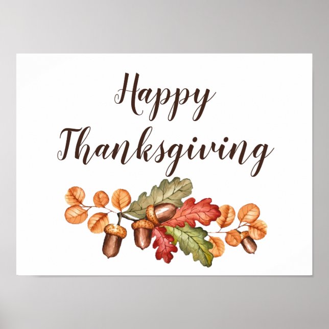 Höst löv och anpassningsbarna för städer poster (Framsidan)