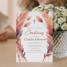 Höst löv och Feathers Son Christening