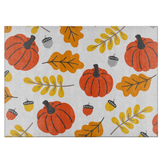 Höst löv och pumpor (Framsidan)