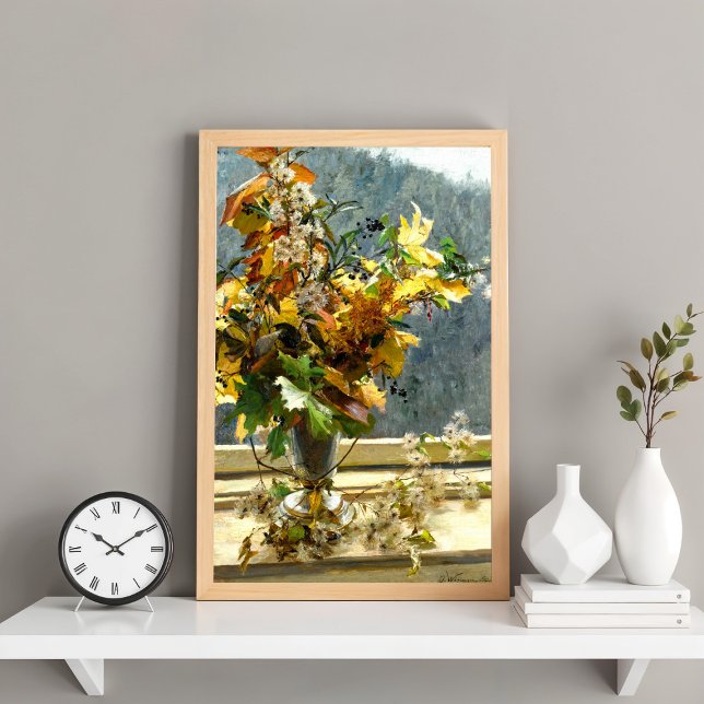 Höst löv, Olga Wisinger-Florian Poster (Skapare uppladdad)