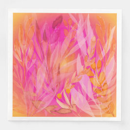 Höst löv pappersservett