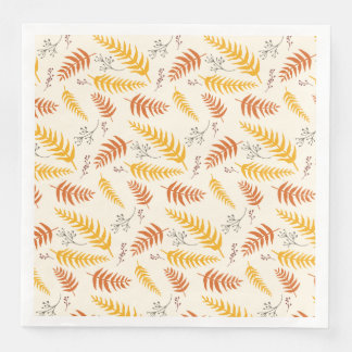 Höst löv pappersservett