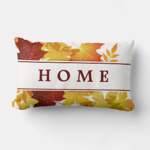Höst löv Pillow Lumbarkudde