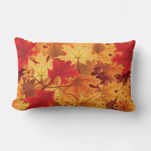 Höst löv Pillow Lumbarkudde