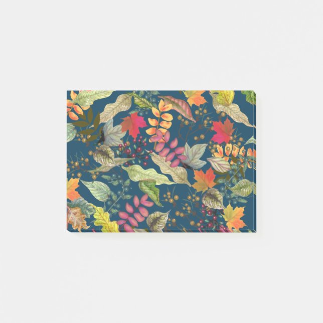 Höst löv post-it block (Framsida)