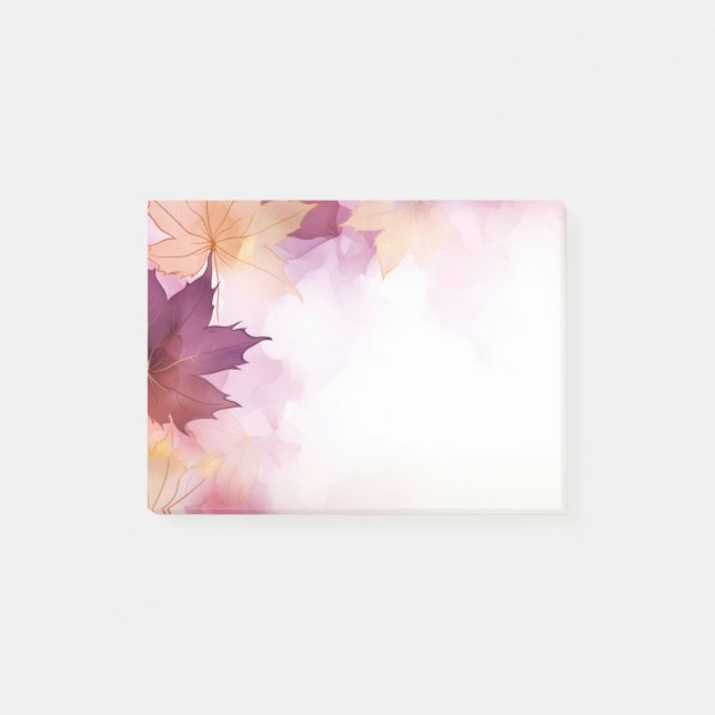 Höst löv Post it Notes Post-it Block (Framsida)