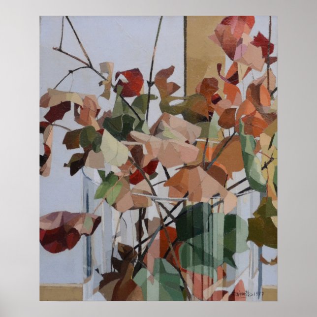 Höst löv poster (Framsidan)