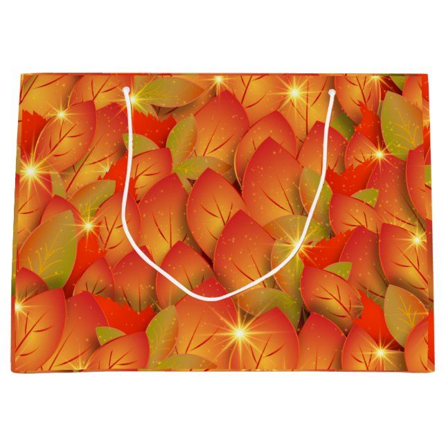 höst löv presentväska (Framsidan)