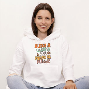 Höst löv & Pumpkin, tack, Fall Thanksgiving T Shirt