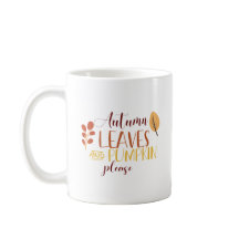 Höst löv Pumpkin, typografi, falloffert