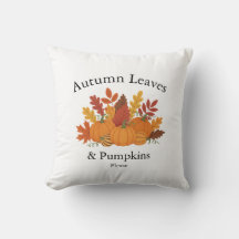 Höst löv & Pumpkins - Farmhouse Fall Accent