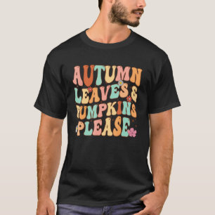 HÖST LÖV & PUMPKINS PLEASE Fall Season Grap T Shirt
