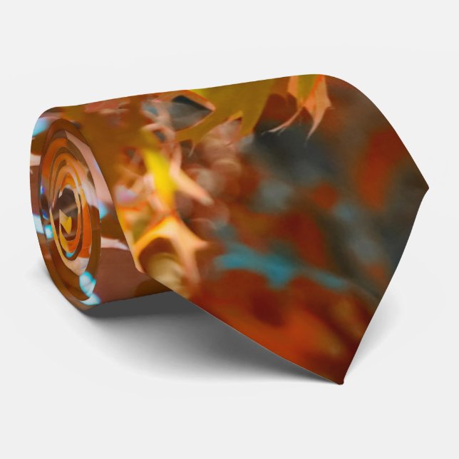 Höst löv slips (Rullad)