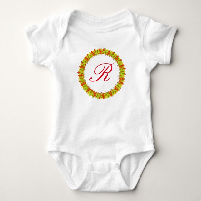 Höst löv t-shirt (Framsida)