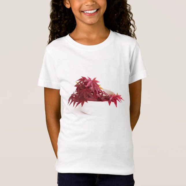 Höst löv t shirt (Framsida)