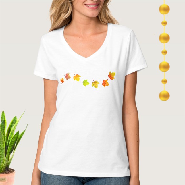 Höst löv  t shirt (Skapare uppladdad)