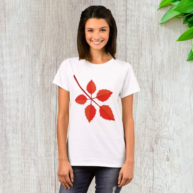 Höst löv t shirt (Skapare uppladdad)
