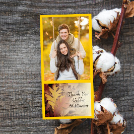 Höst löv Tack Kort