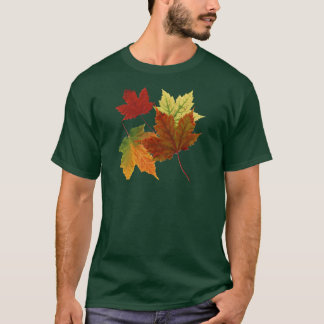 Höst löv tee shirt