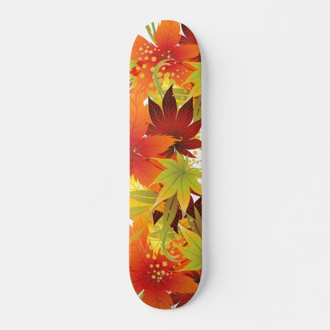Höst löv Thanksgiving Bandana Mini Skateboard Bräda 18,5 Cm (Framsida)
