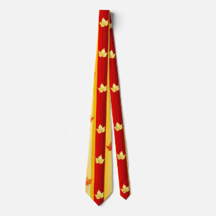 Höst löv tie slips