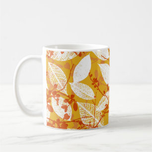 Höst löv: Upprepa den gyllene Vintagen Kaffemugg