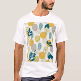 Höst löv, vintage, sömlös mönster. t shirt