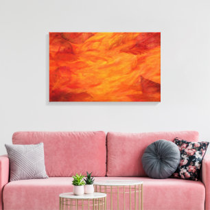 "Höst löv" Wrapped Canvas