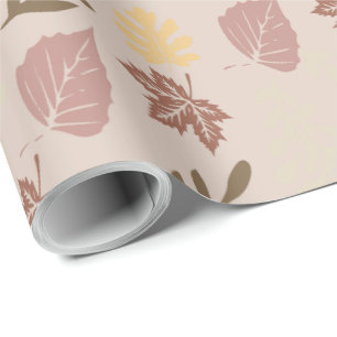 Höst Mönster Present Presentpapper