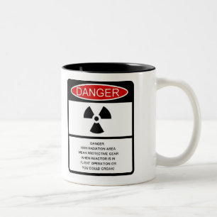 Höst mugg för kaffe för sjö"UTSTRÅLNING FARAA