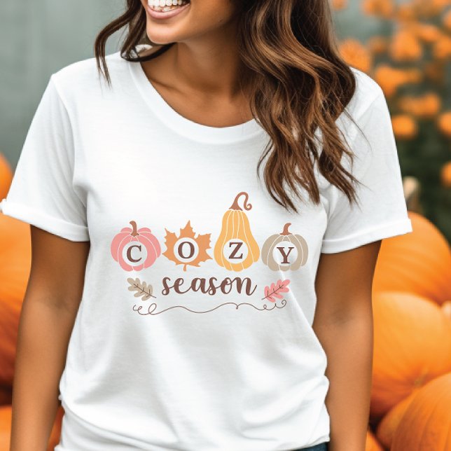Höst Mysig Säsong T-Shirt (Skapare uppladdad)