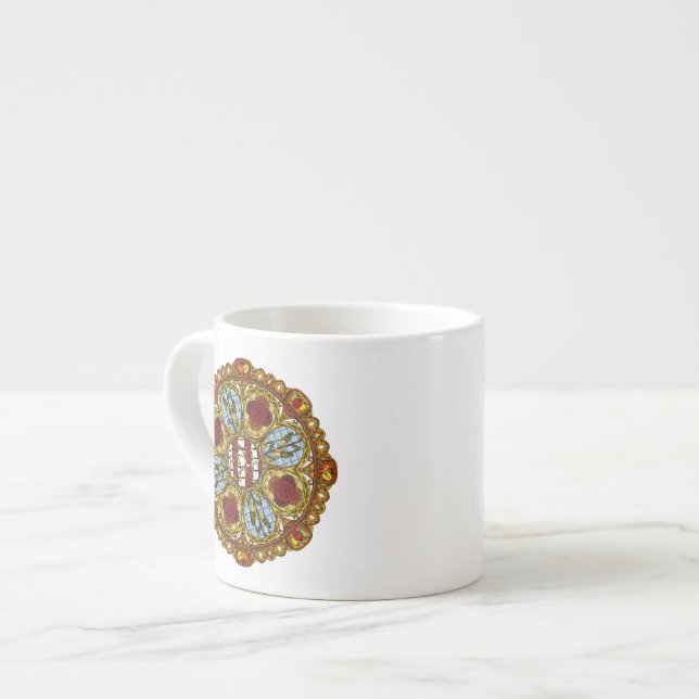 Höst Nouveau specialmugg Espressomugg (Framsida vänster)
